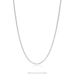 Tiffany 18k White Gold Chain Unisex 0J0F591 Jewelry