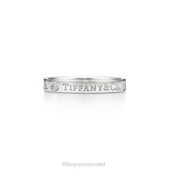 Tiffany Band Ring Unisex 0J0F1631 Jewelry