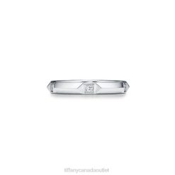 Tiffany Band Ring Unisex 0J0F1637 Jewelry