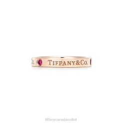 Tiffany Band Ring Unisex 0J0F1772 Jewelry
