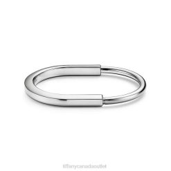 Tiffany Bangle Unisex 0J0F1018 Jewelry in White Gold