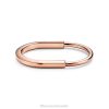 Tiffany Bangle Unisex 0J0F1112 Jewelry in Rose Gold