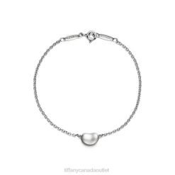 Tiffany Bean design Bracelet Unisex 0J0F1068 Jewelry in Sterling Silver, 9 mm