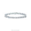 Tiffany Cluster Tennis Bracelet Unisex 0J0F1023 Jewelry in Platinum with Diamonds