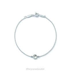 Tiffany Color by the Yard Rainbow Moonstone Bracelet Unisex 0J0F1318 Jewelry in Silver