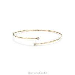 Tiffany Diamond Hoop Single-row Bangle Unisex 0J0F1255 Jewelry