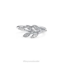 Tiffany Diamond Vine Ring in Platinum Unisex 0J0F1465 Jewelry