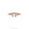 Tiffany Diamond Wire Ring Unisex 0J0F1475 Jewelry in 18k Rose Gold