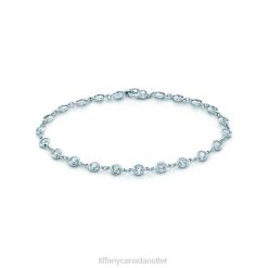 Tiffany Diamonds by the Yard Bracelet Unisex 0J0F1368 Jewelry in Platinum