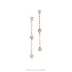 Tiffany Diamonds by the Yard Drop Earrings Unisex 0J0F800 Jewelry
