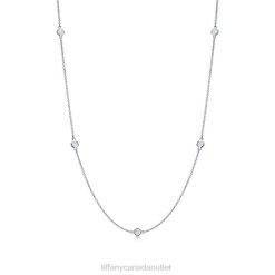 Tiffany Diamonds by the Yard Necklace Unisex 0J0F627 Jewelry