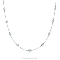 Tiffany Diamonds by the Yard Necklace Unisex 0J0F629 Jewelry