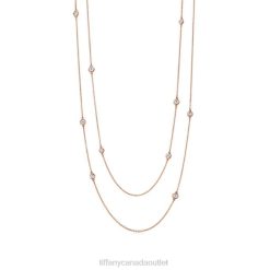 Tiffany Diamonds by the Yard Sprinkle Necklace Unisex 0J0F231 Jewelry