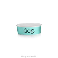 Tiffany Dog Bowl Unisex 0J0F2660 Accessories in Bone China