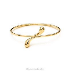 Tiffany Elongated Teardrop Bangle Unisex 0J0F1346 Jewelry