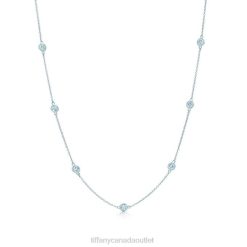 Tiffany Elsa Peretti Diamonds by the Yard necklace Unisex 0J0F619 Jewelry