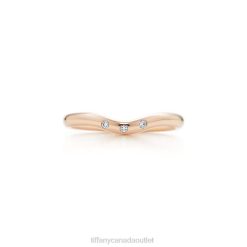 Tiffany Elsa Peretti wedding band ring Unisex 0J0F1793 Jewelry