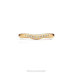 Tiffany Elsa Peretti wedding band ring Unisex 0J0F1895 Jewelry