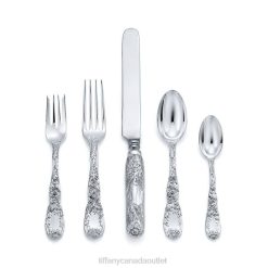 Tiffany Five-piece Flatware Set Unisex 0J0F2164 Home Decor