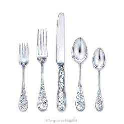 Tiffany Five-piece Flatware Set Unisex 0J0F2165 Home Decor