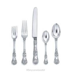 Tiffany Five-piece Flatware Set Unisex 0J0F2168 Home Decor