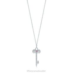 Tiffany Fleur de Lis Key Pendant Unisex 0J0F576 Jewelry