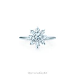 Tiffany Flower Ring Unisex 0J0F1902 Jewelry