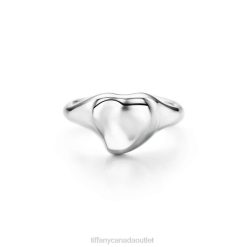 Tiffany Full Heart Ring Unisex 0J0F1760 Jewelry