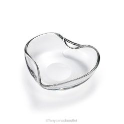 Tiffany Heart Bowl Unisex 0J0F2350 Home Decor in Crystal Glass