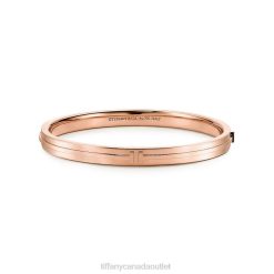 Tiffany Hinged Bangle Unisex 0J0F1385 Jewelry in 18k Rose Gold