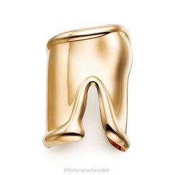 Tiffany Large Bone Cuff Unisex 0J0F1399 Jewelry in 18k Gold