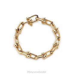 Tiffany Large Link Bracelet Unisex 0J0F1045 Jewelry in Yellow Gold