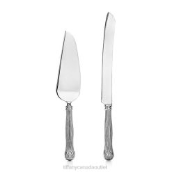 Tiffany Lotus Cake Serving Set Unisex 0J0F2176 Home Decor