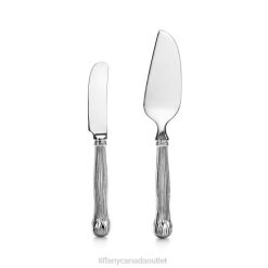 Tiffany Lotus Cheese Serving Set Unisex 0J0F2175 Home Decor