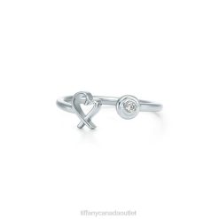 Tiffany Loving Heart Wire Ring Unisex 0J0F1603 Jewelry
