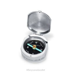 Tiffany Makers Sterling Silver Compass Unisex 0J0F2674 Home Decor