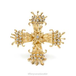 Tiffany Maltese Cross Clip Unisex 0J0F1983 Jewelry