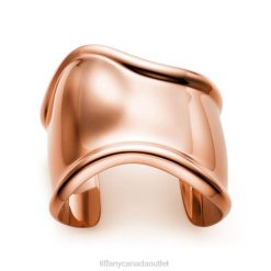 Tiffany Medium Bone Cuff Unisex 0J0F1108 Jewelry in 18k Rose Gold