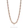Tiffany Medium Link Necklace Unisex 0J0F35 Jewelry in Rose Gold