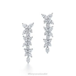 Tiffany Mixed Cluster Drop Earrings Unisex 0J0F816 Jewelry