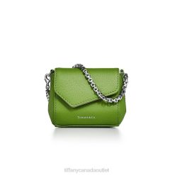 Tiffany Nano Bag Unisex 0J0F2380 Accessories in Peridot Green Leather