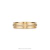 Tiffany Narrow Diamond Ring Unisex 0J0F1656 Jewelry in 18k Gold