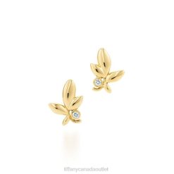 Tiffany Olive Leaf Earrings Unisex 0J0F896 Jewelry