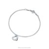 Tiffany Open Heart Bracelet Unisex 0J0F1130 Jewelry in Silver, 11 mm