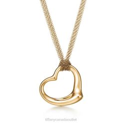 Tiffany Open Heart Pendant Unisex 0J0F378 Jewelry