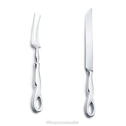 Tiffany Padova Carving Knife and Fork Set Unisex 0J0F2128 Home Decor