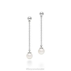 Tiffany Pearl Drop Earrings Unisex 0J0F885 Jewelry