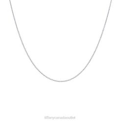 Tiffany Platinum Chain Unisex 0J0F586 Jewelry