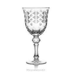 Tiffany Red Wine Glass Unisex 0J0F2185 Home Decor in Clear Lead Crystal