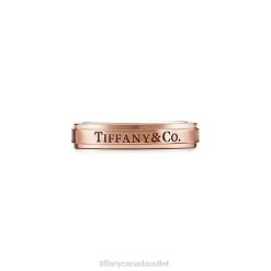 Tiffany Satin-finish Band Ring Unisex 0J0F1823 Jewelry